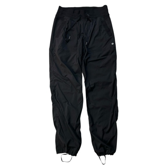 Lululemon Dance Studio Joggers Pants Size 8 Black 30" Yoga Drawstring $119 - Picture 2 of 12